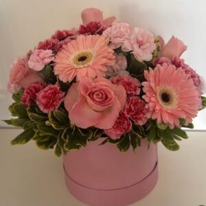 BOX FLORAL TAM G ROSA